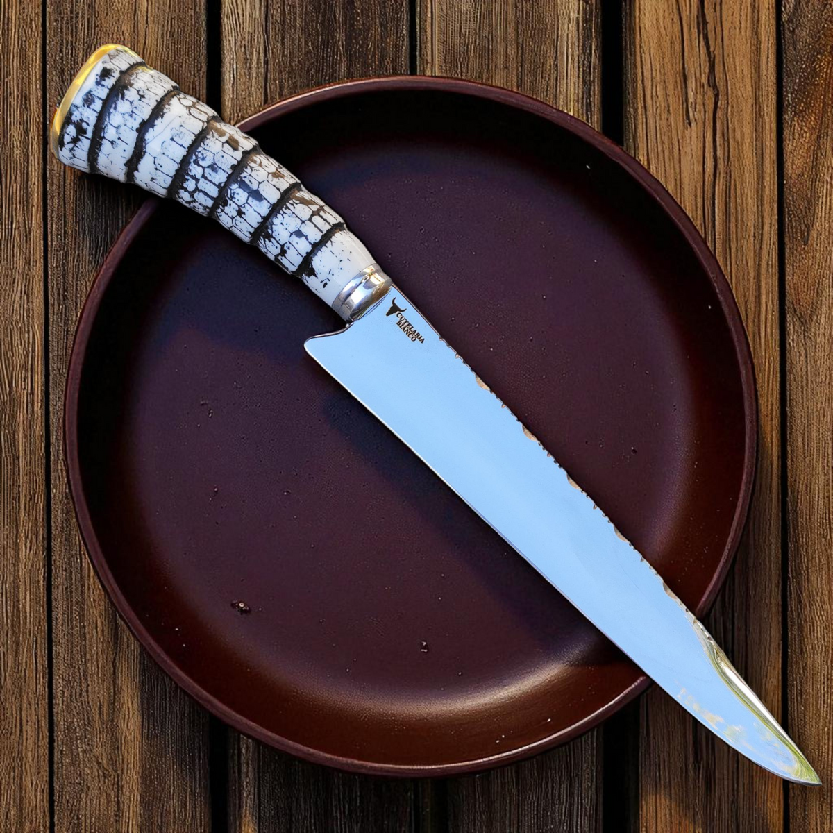 Faca Artesanal Modelo Tradição - Ideal para Churrasco e Culinária