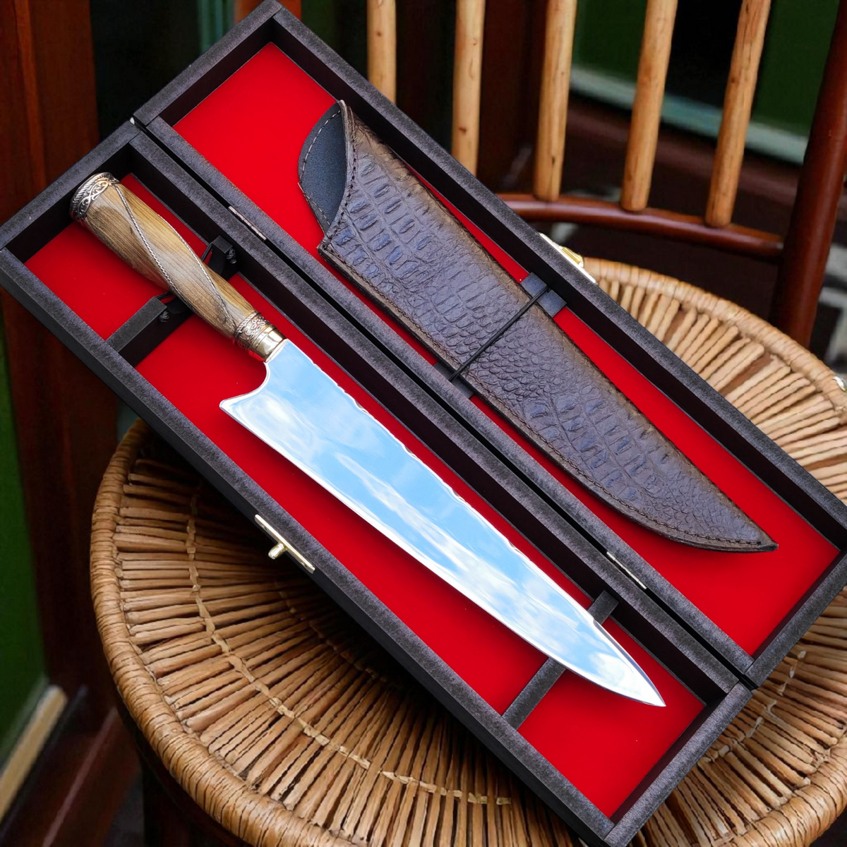 Faca Artesanal Modelo Bagual - Ideal para Churrasco